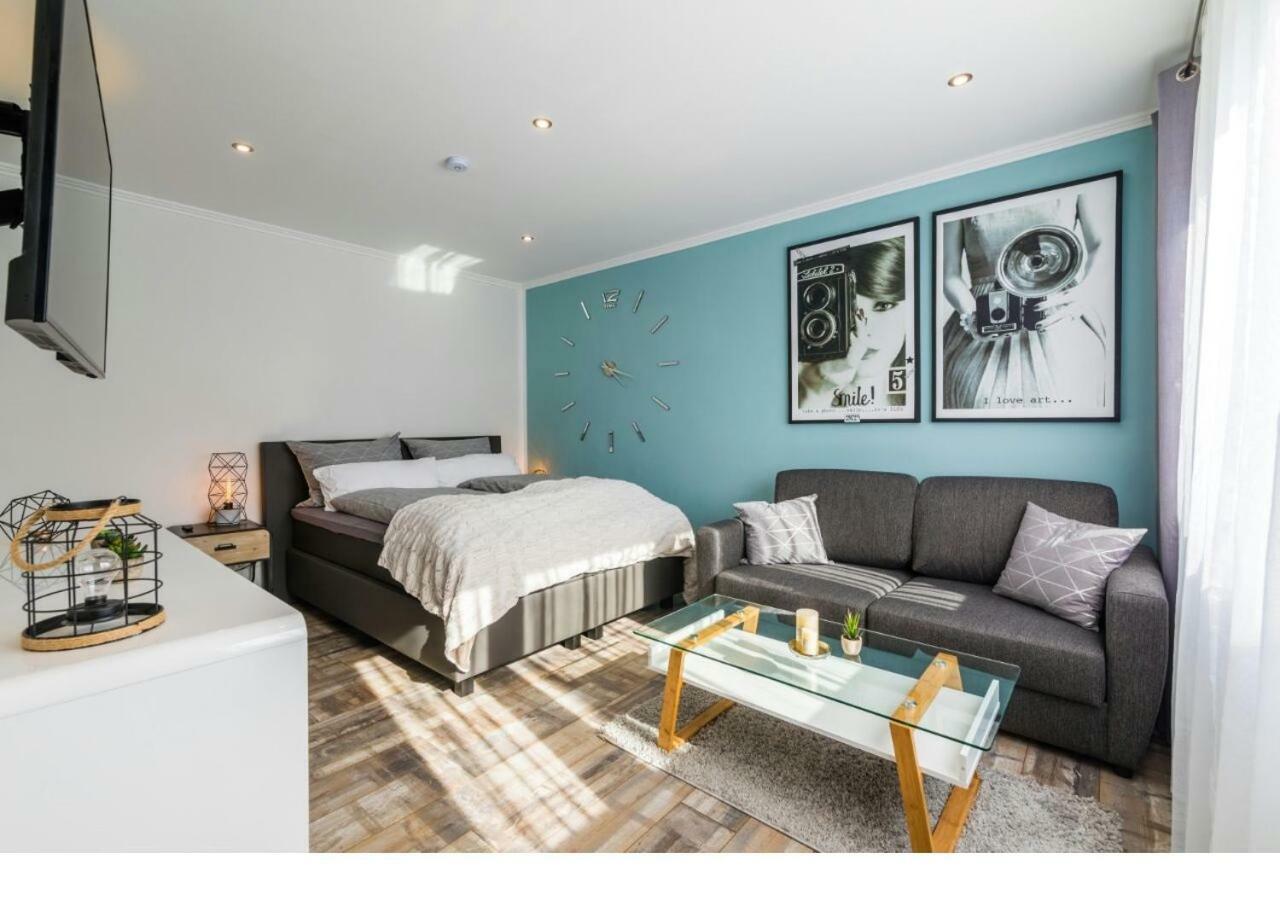 Gepflegte und moderne Ferienwohnung in der Neuseenlandschaft Neukieritzsch Exterior foto