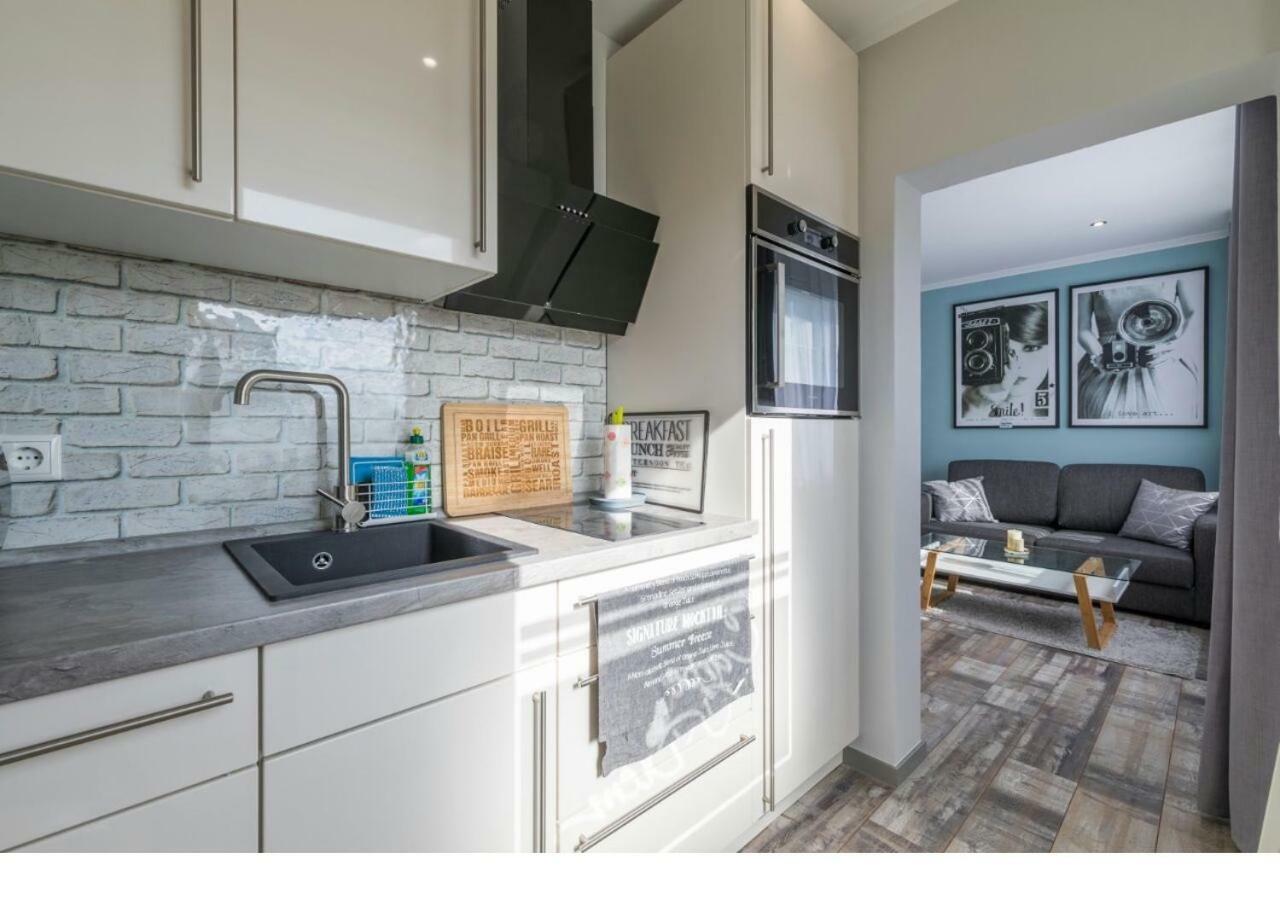 Gepflegte und moderne Ferienwohnung in der Neuseenlandschaft Neukieritzsch Exterior foto